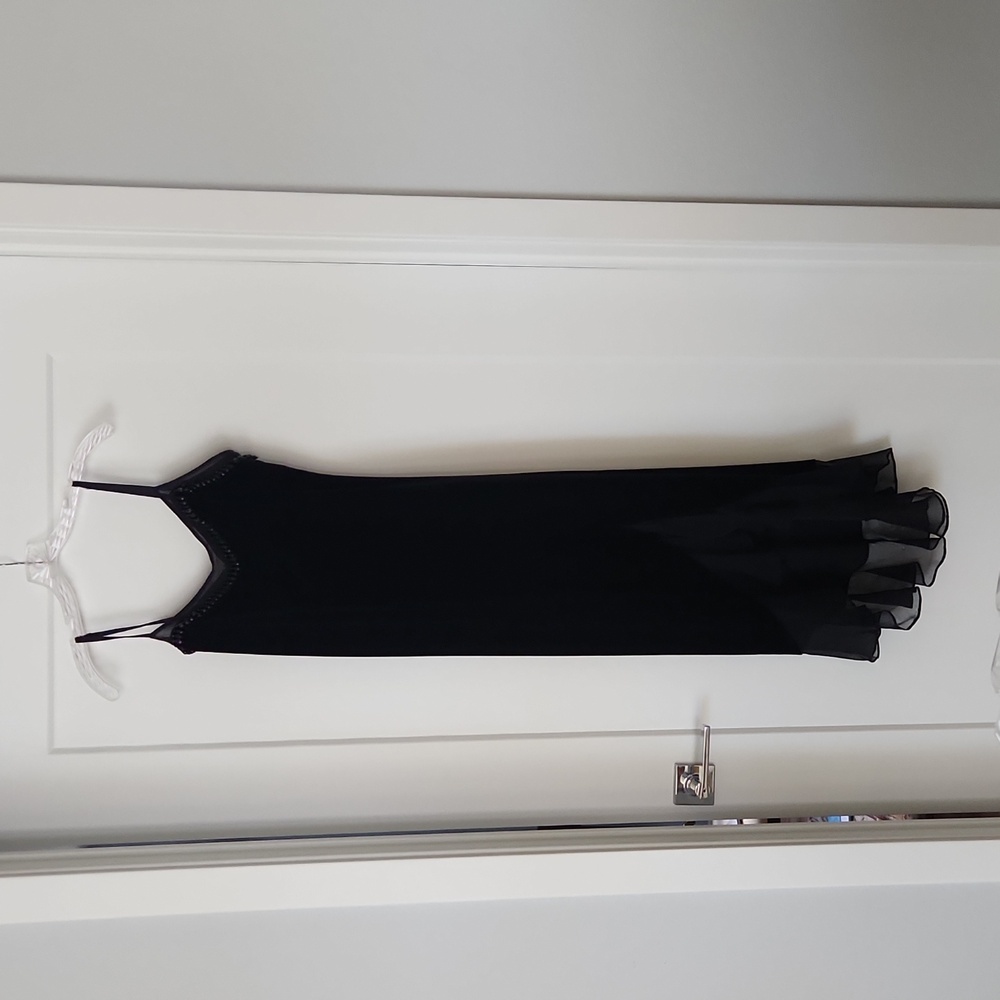 Vintage Betsey Johnson velvet evening gown